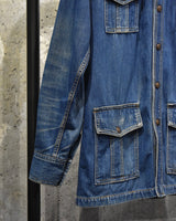 Vintage《CAPITAN》1970s Japanese Denim Coverall Jacket