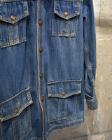 Vintage《CAPITAN》1970s Japanese Denim Coverall Jacket