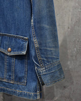 Vintage《CAPITAN》1970s Japanese Denim Coverall Jacket