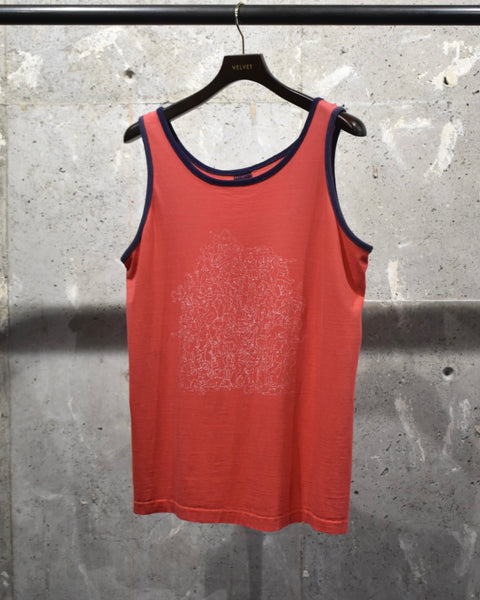 Vintage 1970s《HEAVY》“SEX” Patterned Tank-top