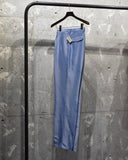 Vintage《Carracci》1990s Deadstock Silk Slacks