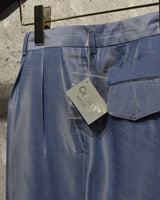 Vintage《Carracci》1990s Deadstock Silk Slacks