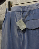 Vintage《Carracci》1990s Deadstock Silk Slacks