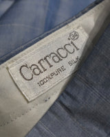 Vintage《Carracci》1990s Deadstock Silk Slacks