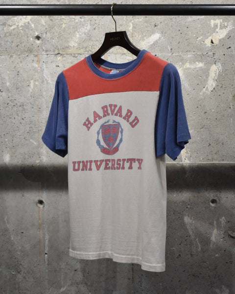 Vintage 1970s《Champion》“HARVARD UNIVERSITY” T-shirt
