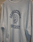 Vintage 1980s《Champion》Light Boro  Reverse Weave Sweatshirt