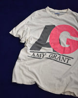 Vintage《Hanes》1989s "AMY GRANT" T-shirt