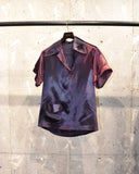 Vintage 1950s "Bamboo Inn 8" Satin Short-sleeved Shirt