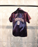 Vintage 1950s "Bamboo Inn 8" Satin Short-sleeved Shirt