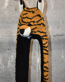 Vintage 2000s《deLux》"Handmade" Tiger Knit Cap