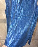 Vintage 1950s《H BAR C》Blue Glitter Set-up