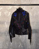 Vintage 1970s Fringe Leather Jacket