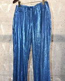 Vintage 1950s《H BAR C》Blue Glitter Set-up