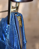 Vintage 1950s《H BAR C》Blue Glitter Set-up
