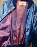 Vintage 1980s《CAts PyjAMAS》 "Metro-Goldwyn-Mayer" Satin Jacket