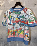 Vintage 1960s《Monkees》Short Sleeve Sweatshirts