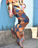 Vintage 1970s 《INTERNATIONAL FASHION》Suede Jacket&Pants Set-up