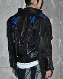 Vintage 1970s Fringe Leather Jacket