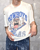 Vintage 1990s "NFL Dallas Cowboys × Tasmanian Devils" T-shirt