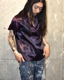 Vintage 1950s "Bamboo Inn 8" Satin Short-sleeved Shirt