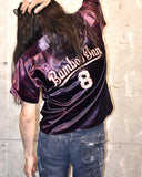 Vintage 1950s "Bamboo Inn 8" Satin Short-sleeved Shirt