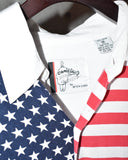 Vintage 1990s 《CAMICIA》 "100%Rayon" Stars and Stripes Patterned Shirt