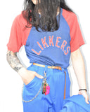 Vintage 1950s “LIKKERS” Rayon T-shirt