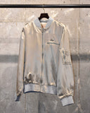 Vintage 1970s-1980s《Sichel》“SPECTRUM” Satin Bomber Jacket