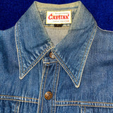 Vintage 《CAPITAN》 Denim Coverall Jacket