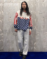 Vintage《VOLLEY》1980s American Pattern Pullover Jacket