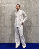 Vintage《after Six》1970s White Frill Shirt
