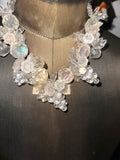 Antique “Grape&Apple” Crystal Beads Necklace