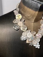 Antique “Grape&Apple” Crystal Beads Necklace