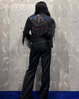 Vintage 1970s Fringe Leather Jacket