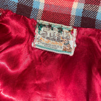 Vintage《Siesta》50’s Wool Plaid Western Jacket