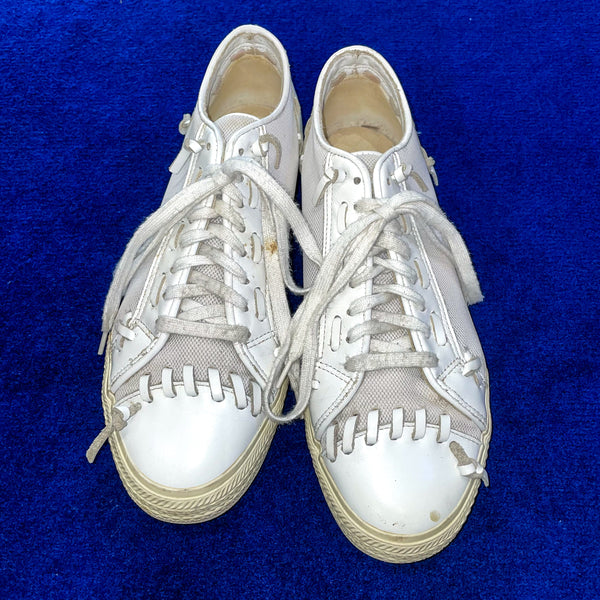 Archive《COMME des GARCONS》Leather&Mesh Sneaker