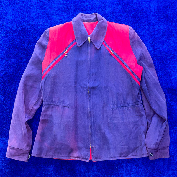 Vintage Reversible Gabardine Jacket