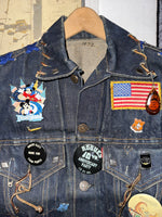 Vintage 1972《LEVI'S》Customized Denim Bikers Vest