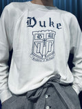 Vintage Duke College Raglan Sweat Shirt