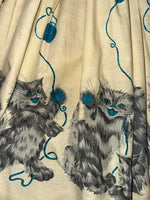Vintage 50s “Cats” Skirt