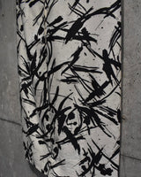 Vintage《ElaineArons》1960s Brushpaint Sleeveless Dress