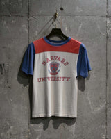 Vintage《Champion》1970s “HARVARD UNIVERSITY” T-shirt