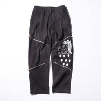 《WESTFALL》Original Artwork Zip Cotton Pants