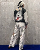 Vintage《AMERICAN》1994s Bugs Bunny Silk Blouson
