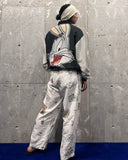 Vintage《AMERICAN》1994s Bugs Bunny Silk Blouson