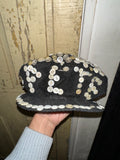 Vintage “Pearly King” Old Costume Casquette Made in England