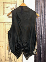 Vintage “Pearly King” Old Costume Vest Made in England