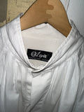 Vintage《OZONE PROTECTIVE LAYERS》So Into the Dramatic Volume and Gathered Details On this White Stand-collar Shirt