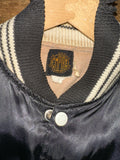 Vintage 1950s《EMPIRE 》Black×White Satin Award Jacket