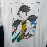 Vintage “MAIKO” Ukiyo-e Printed T-Shirt